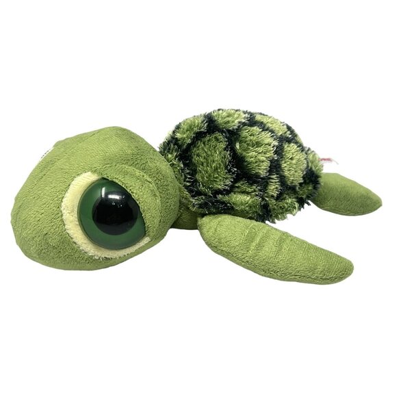 Aurora Dreamy Eyes Sea Turtle Plush 10 Inch Green Soft Play Toy 2021 - Picture 1 of 11
